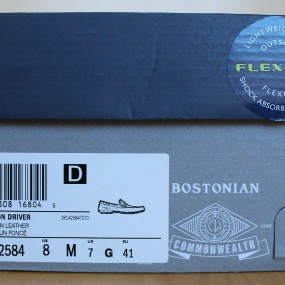 GREAT CONDITION! - Bostonian Grafton Driver Loafer Dark Tan (Size: 8) main image 4